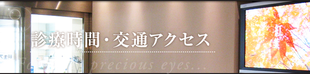 診療時間・交通アクセス